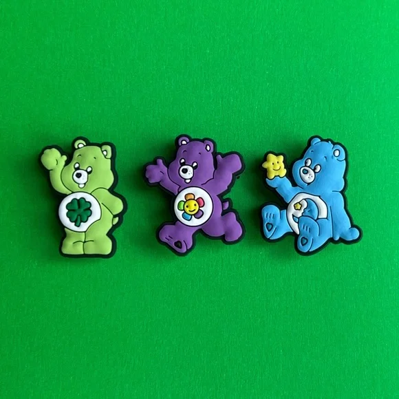 Care Bears Crocs Shoe Charms Set of 9 - jibbitz Charms - Picture 4 of 7